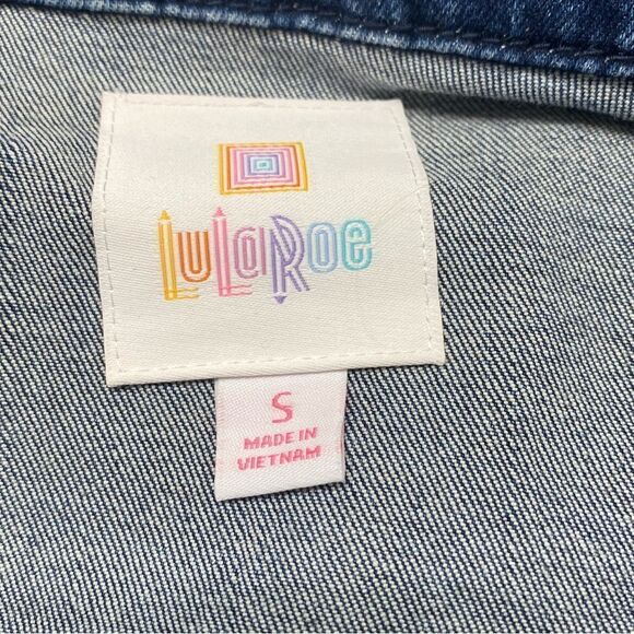 LULAROE JAZON DENIM JACKET - Picture 10 of 11